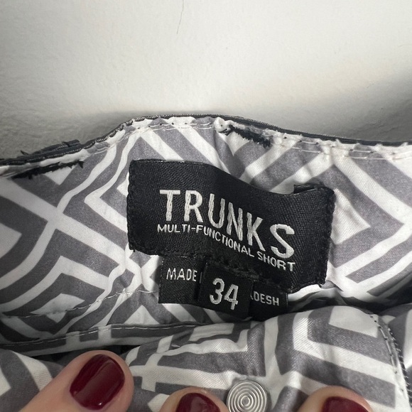 NEW Trunks Multi-Functional Gray Men's Size 34 Utilitarian Casual Shorts - Picture 7 of 10